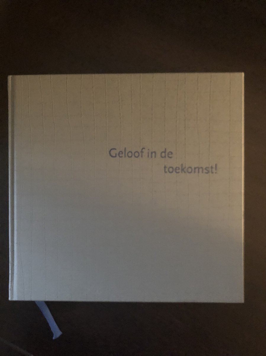 Geloof in de toekomst !