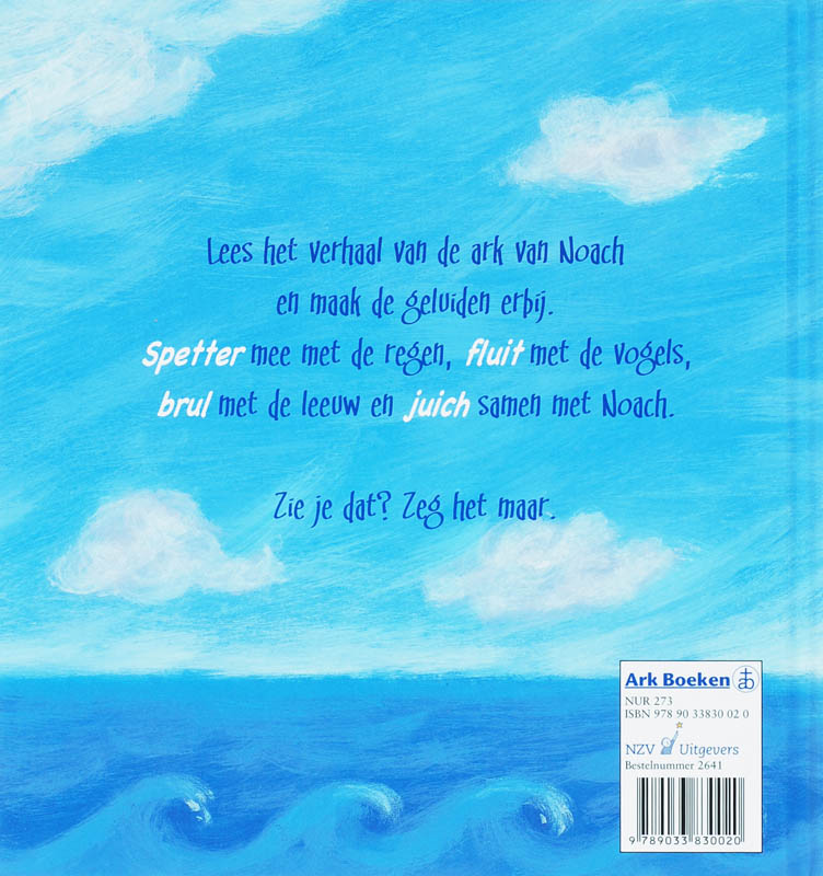 De ark van Noach / Zie en zeg! achterkant