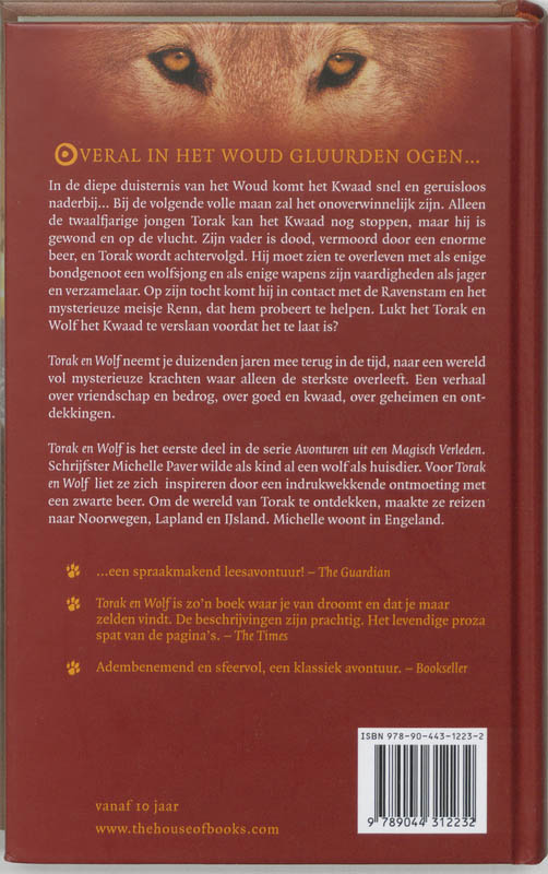 Torak en Wolf / Torak en Wolf / 1 achterkant