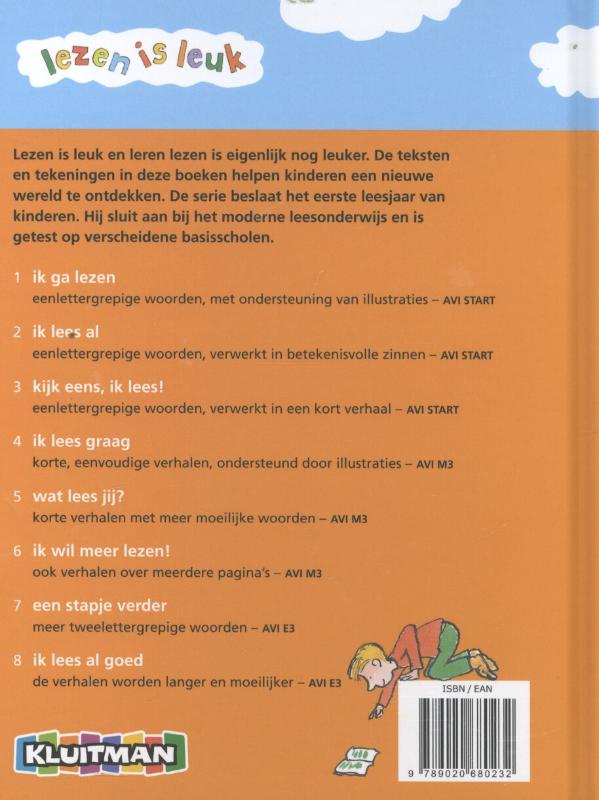 Kijk eens ik lees / Lezen is leuk achterkant