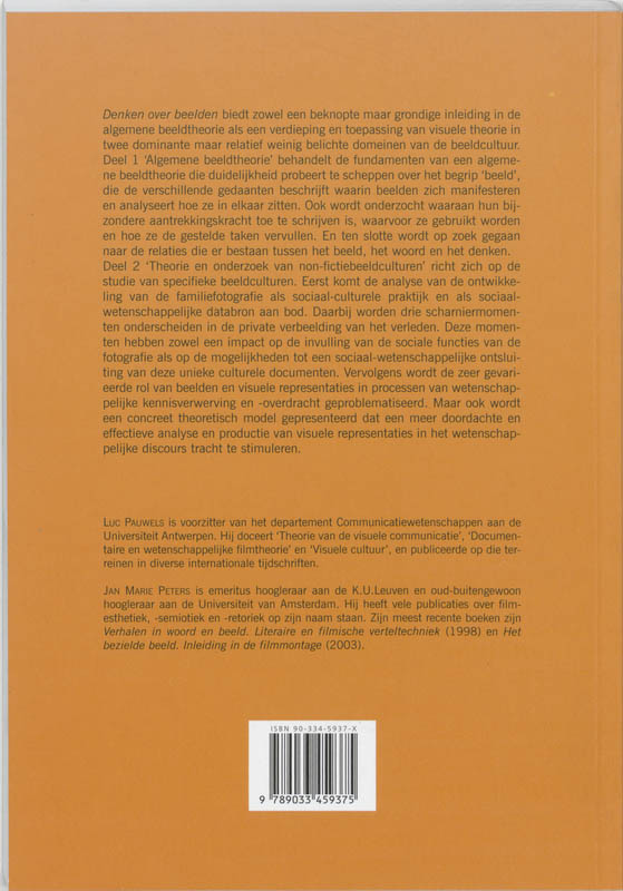 Denken over beelden achterkant