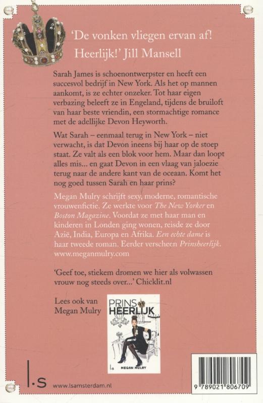 Een echte dame achterkant