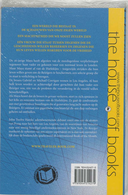 De Reiziger achterkant