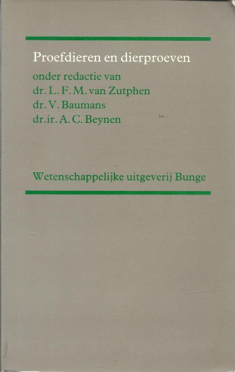 PROEFDIER EN DIERPROEVEN