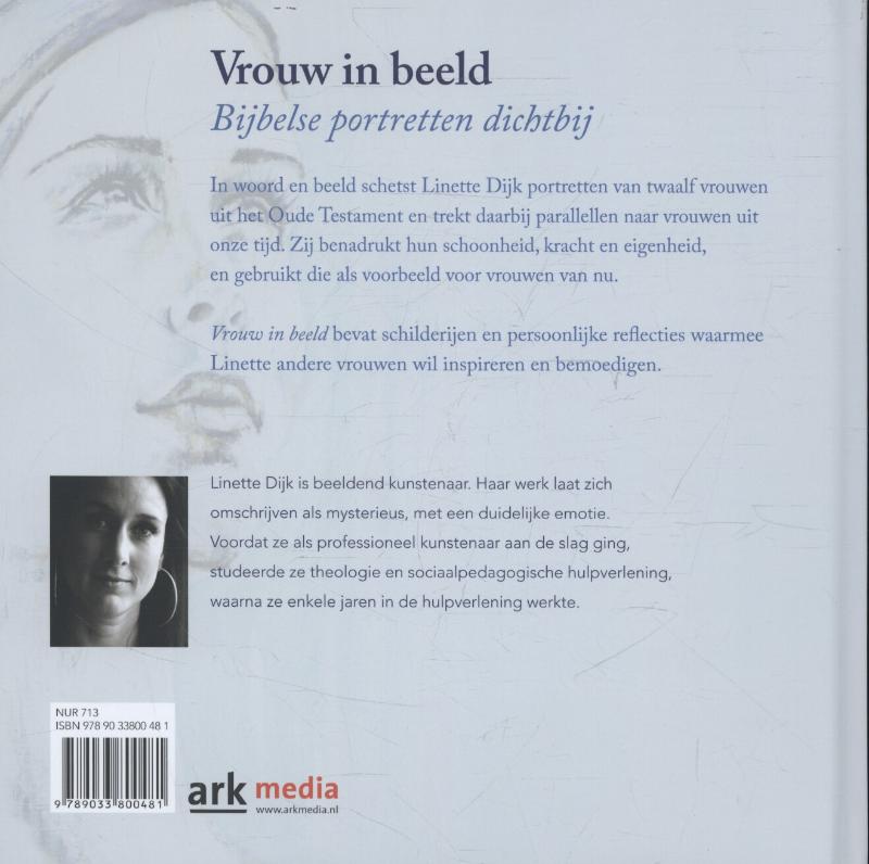 Vrouw in beeld achterkant