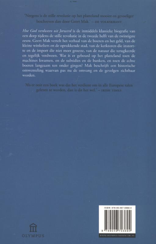 Hoe God verdween uit Jorwerd achterkant