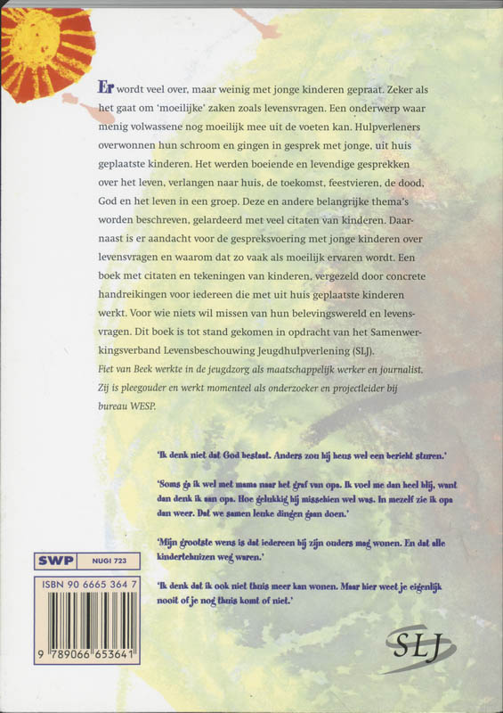 Missen We Iets? achterkant