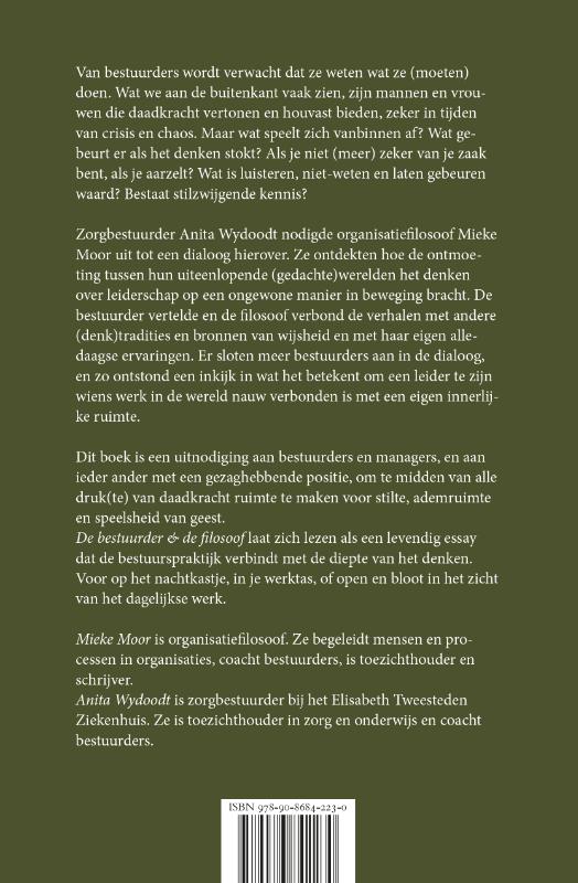 De bestuurder & de filosoof achterkant