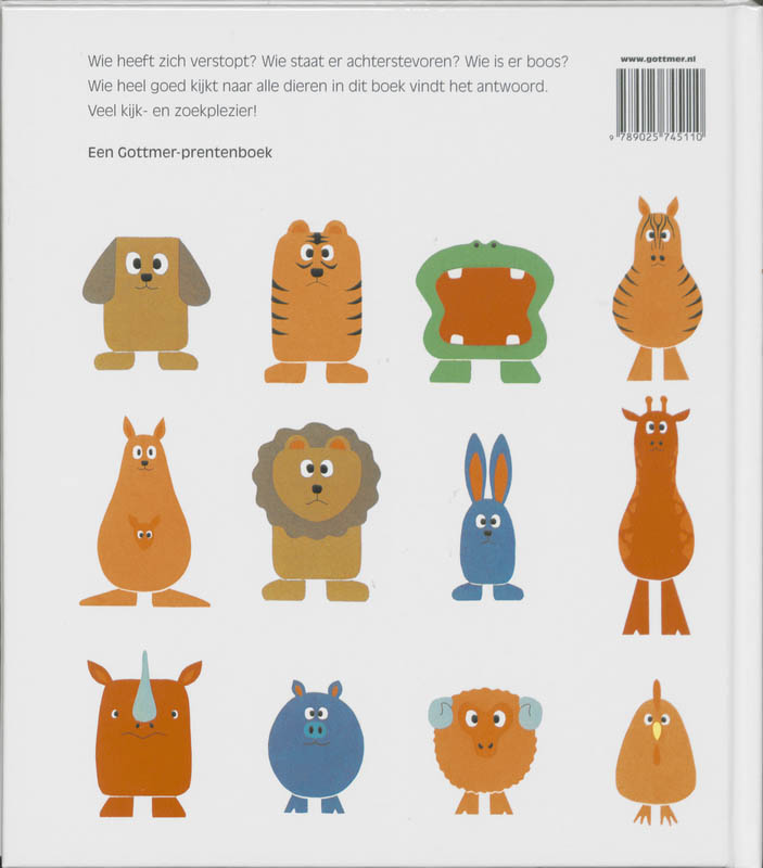 Wie Zit Waar? achterkant