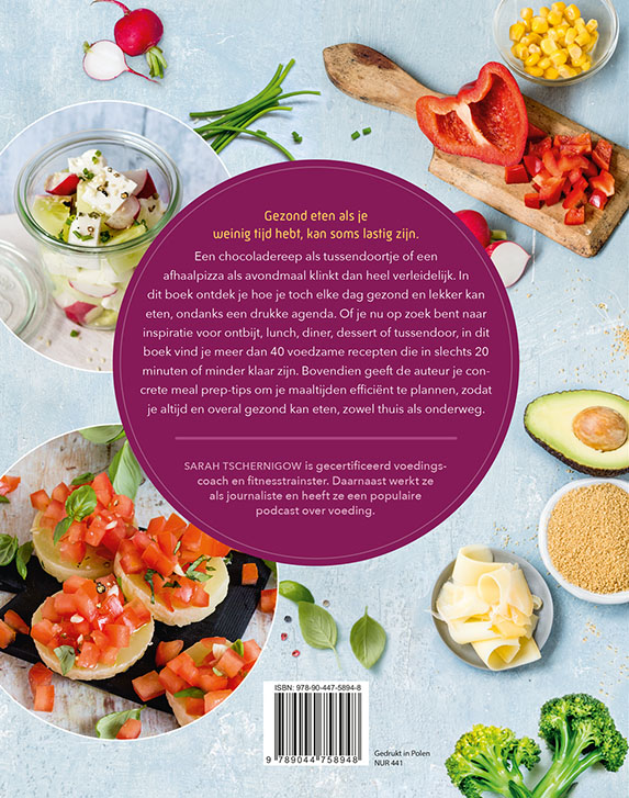 Lekker koken in weinig tijd achterkant