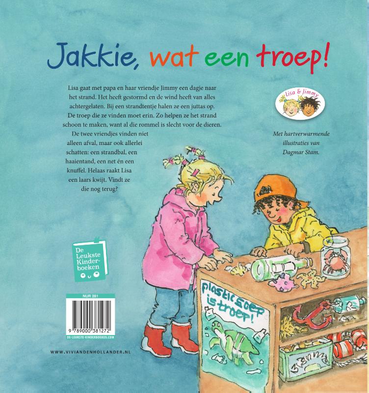 Jakkie, wat een troep! / Lisa en Jimmy achterkant