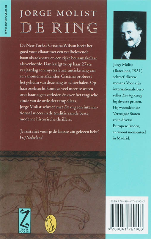 De ring / Zilver Pockets / 379 achterkant