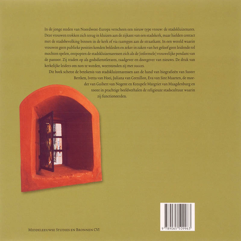 Verborgen vrouwen / Middeleeuwse studies en bronnen / 106 achterkant