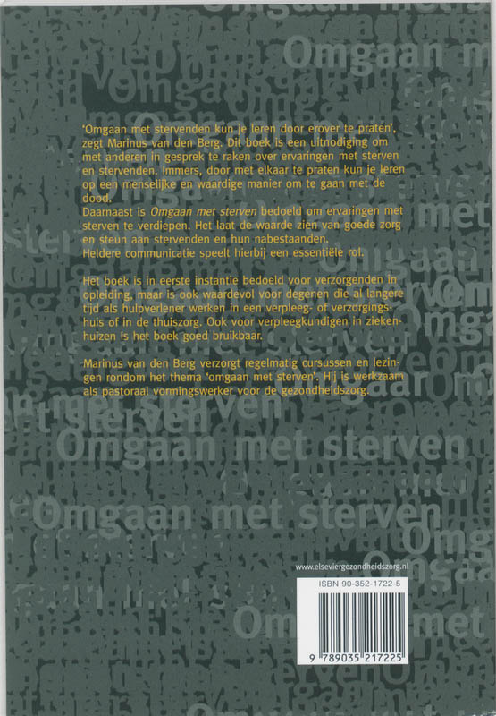 Omgaan met sterven achterkant