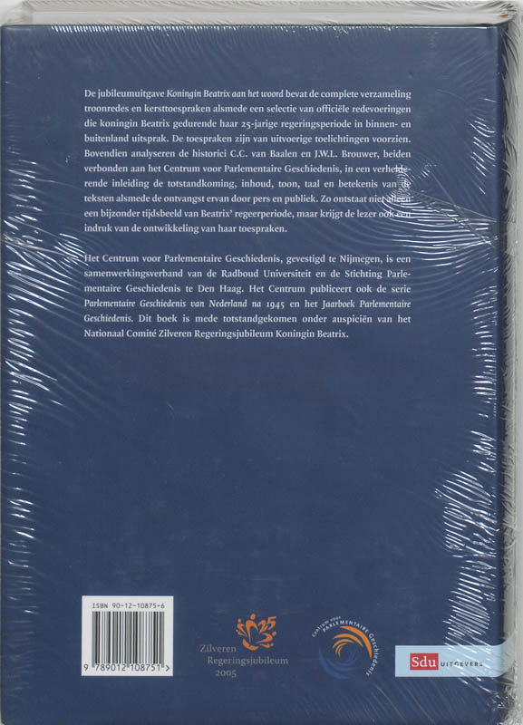 Koninklijke Woorden achterkant