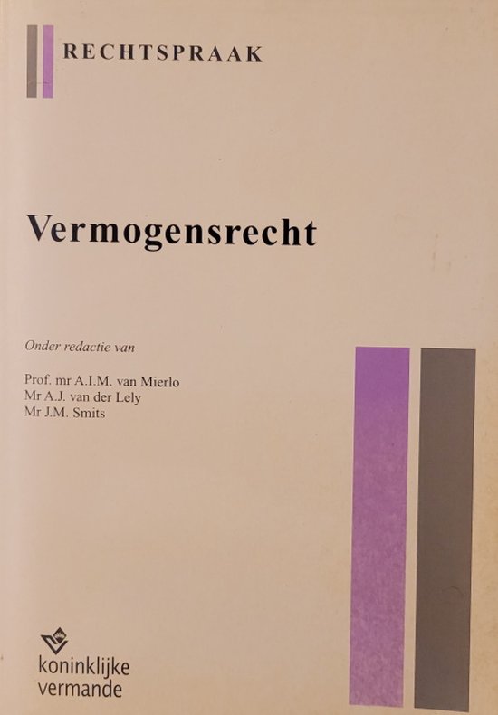 Rechtspraak vermogensrecht
