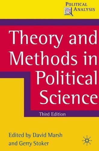 Theory and Methods in Political Science