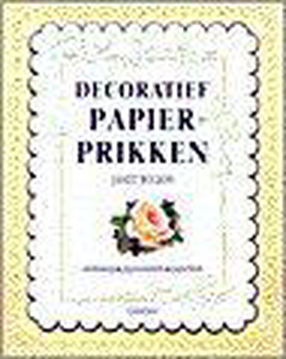 Decoratief Papierprikken