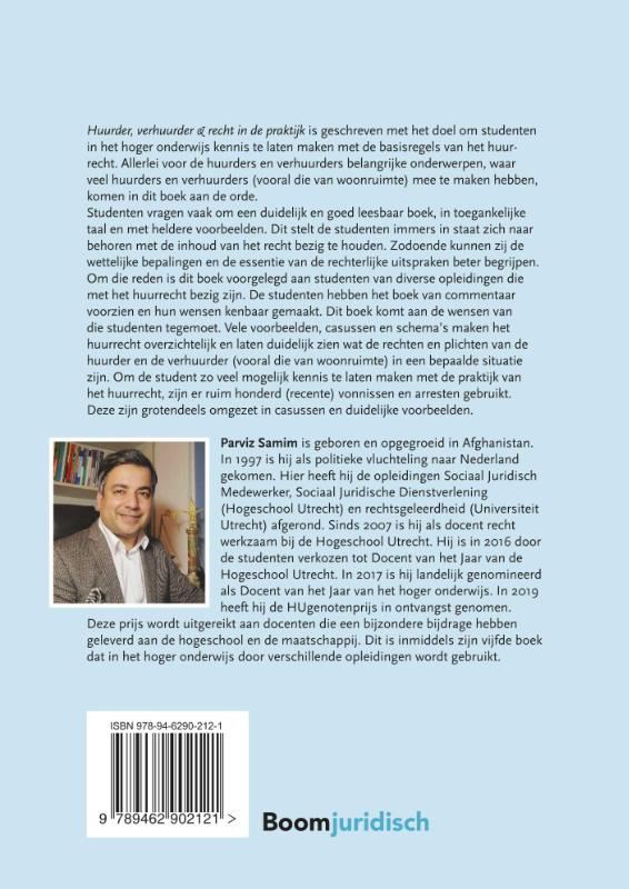 Huurder, verhuurder & recht in de praktijk achterkant