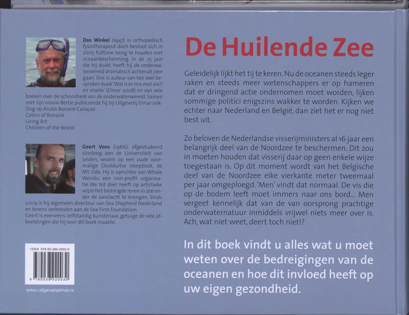 De huilende zee achterkant
