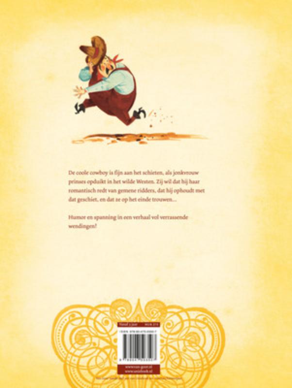 De coole cowboy achterkant