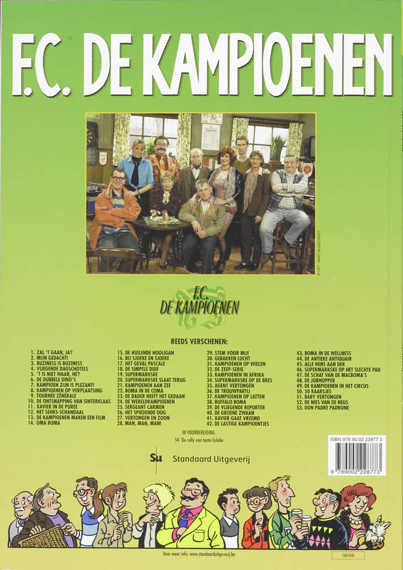 Don Padre Padrone / F.C. De Kampioenen / 53 achterkant