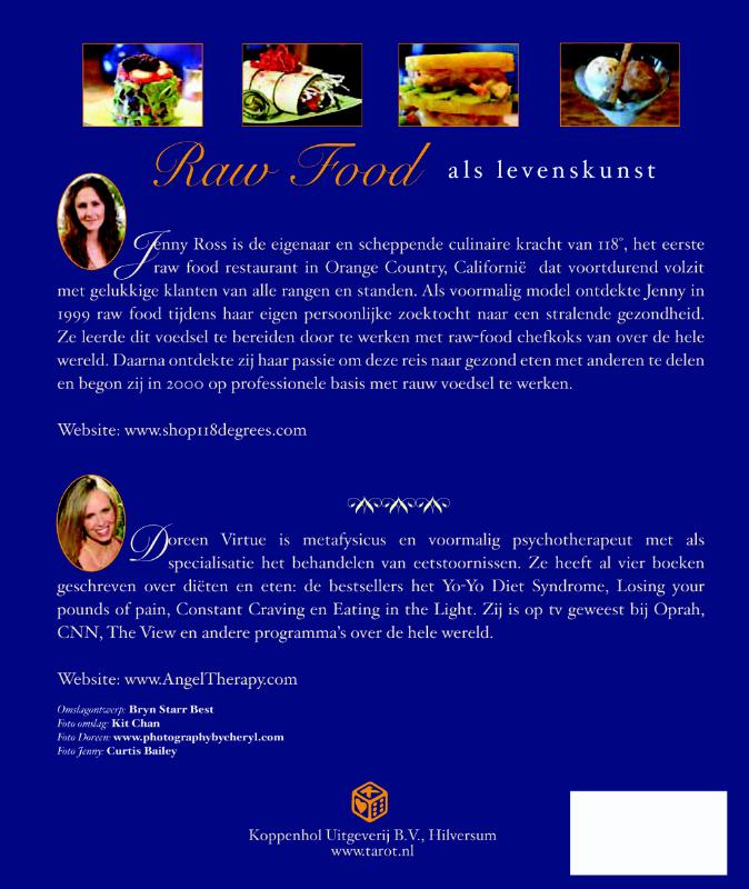 Raw food als levenskunst achterkant