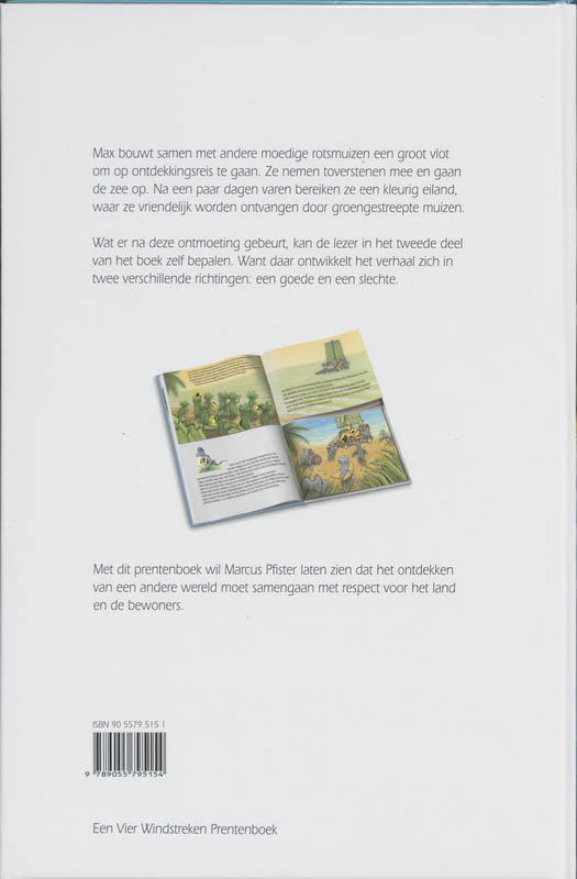 Max op ontdekkingsreis / Max achterkant