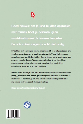 Wakker met een wijsje achterkant