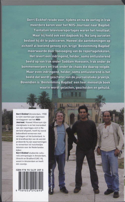 Bestemming Bagdad / NOS-correspondentenreeks / 14 achterkant