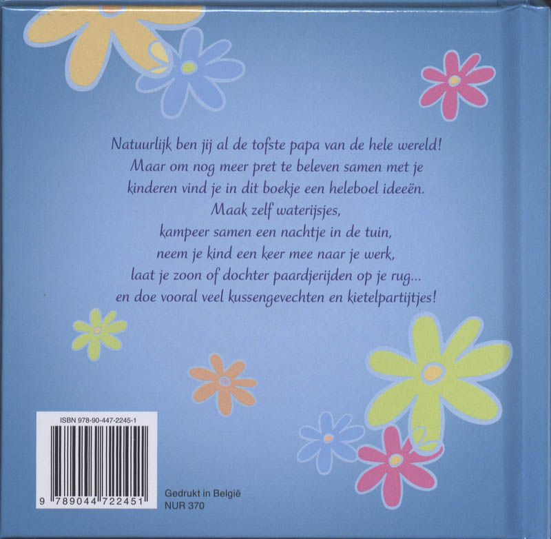 101 ideeën om een speciale papa te zijn achterkant