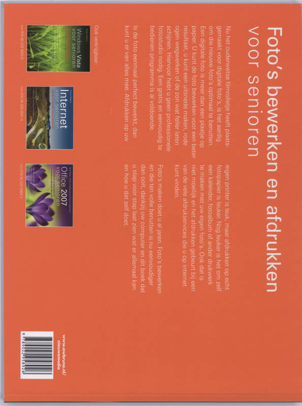 Foto's Bewerken En Afdrukken Voor Senioren achterkant