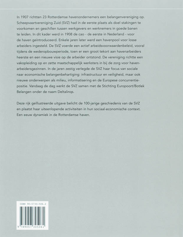 In Het Belang Van De Haven achterkant