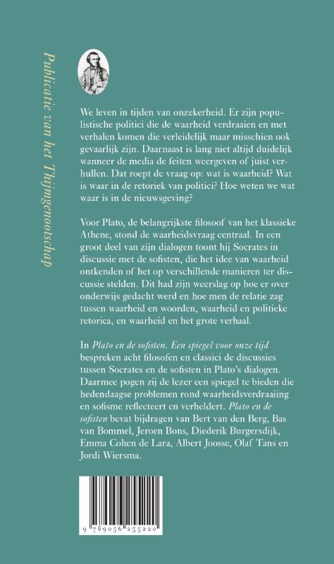 Annalen van het Thijmgenootschap 107.4 -   Plato en de sofisten achterkant