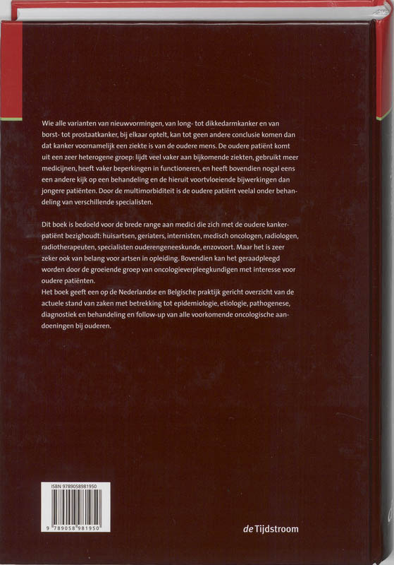 Handboek kanker bij ouderen achterkant