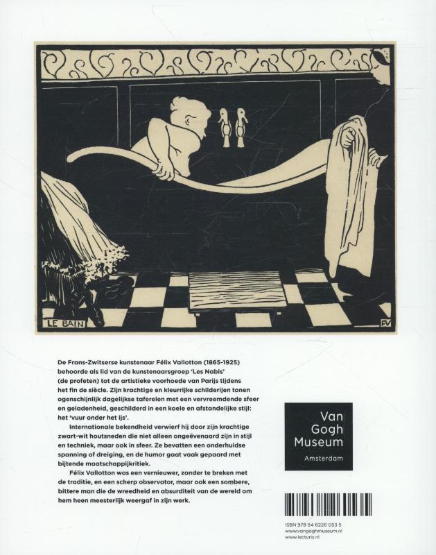 Felix Vallotton achterkant