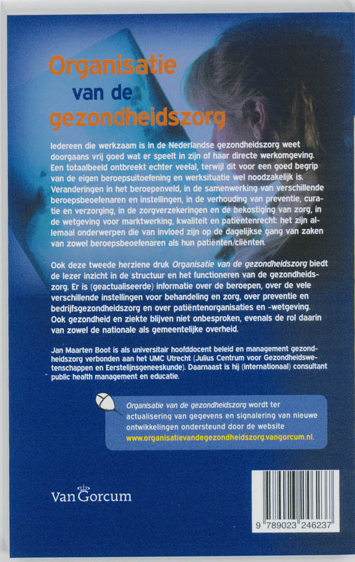 Organisatie van de gezondheidszorg achterkant