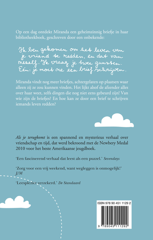 Als je terugkomt achterkant