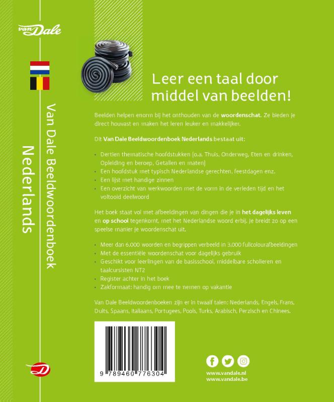 Van Dale Beeldwoordenboek Nederlands achterkant