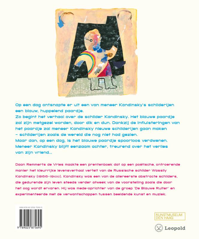 Meneer Kandinsky was een schilder achterkant