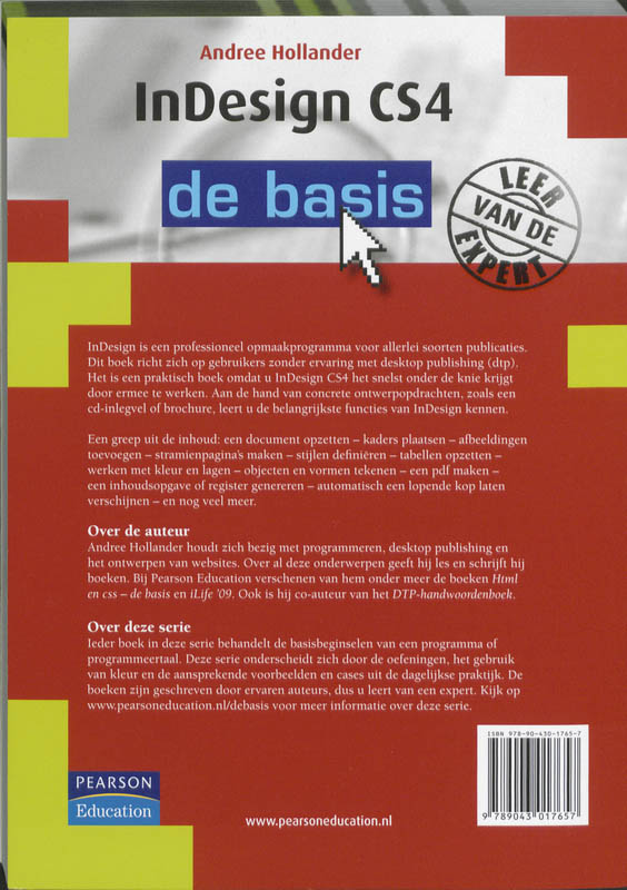 Indesign Cs4 - De Basis achterkant
