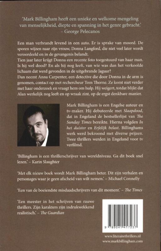 Uit de dood verrezen achterkant