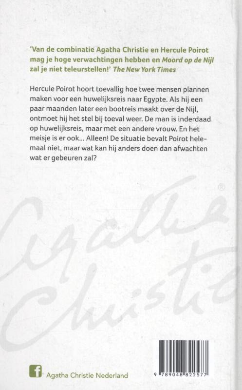 Moord op de Nijl / Poirot achterkant