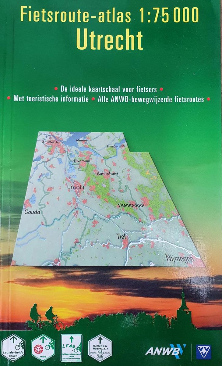 Utrecht / ANWB fietsrouteatlas
