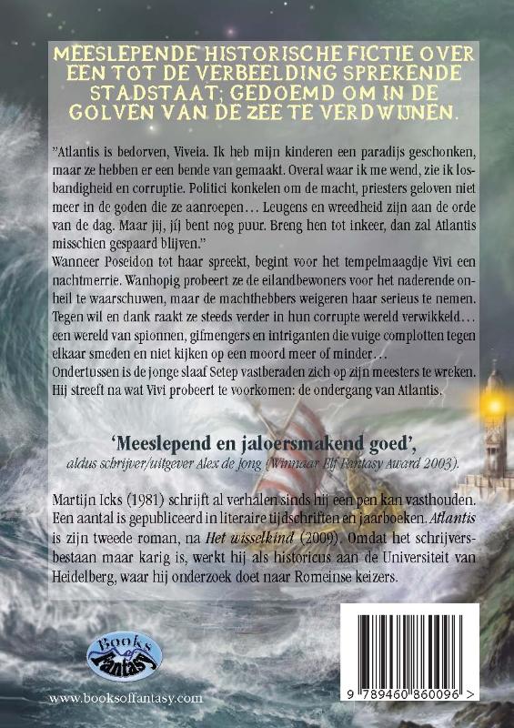 Atlantis / Books of Fantasy achterkant
