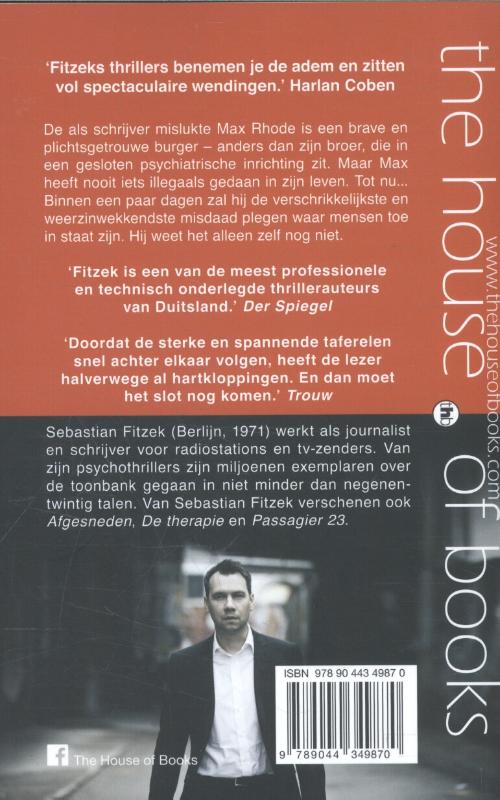 Het Joshuaprofiel achterkant