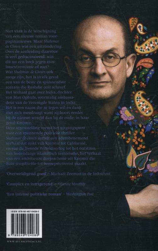 Shalimar de clown achterkant