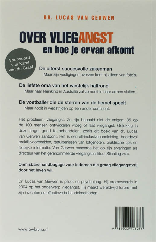 Over vliegangst en hoe je ervan afkomt achterkant