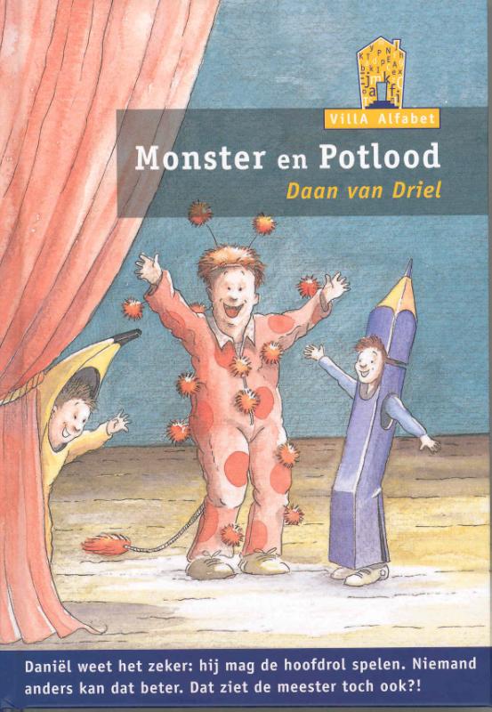 Monster en potlood / Villa Alfabet Oranje