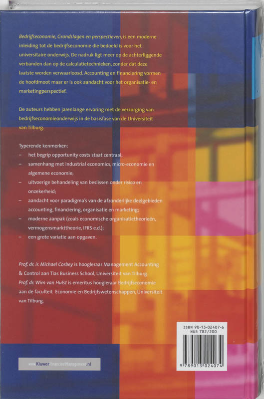 Bedrijfseconomie achterkant